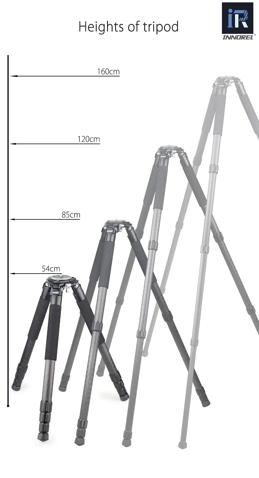 LT364C Luxury 10 Layers Carbon Fiber Tripod for Camera