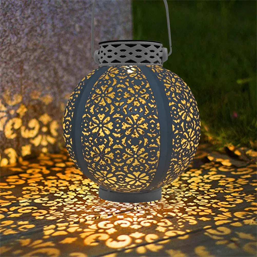Hollow Iron Art Lantern