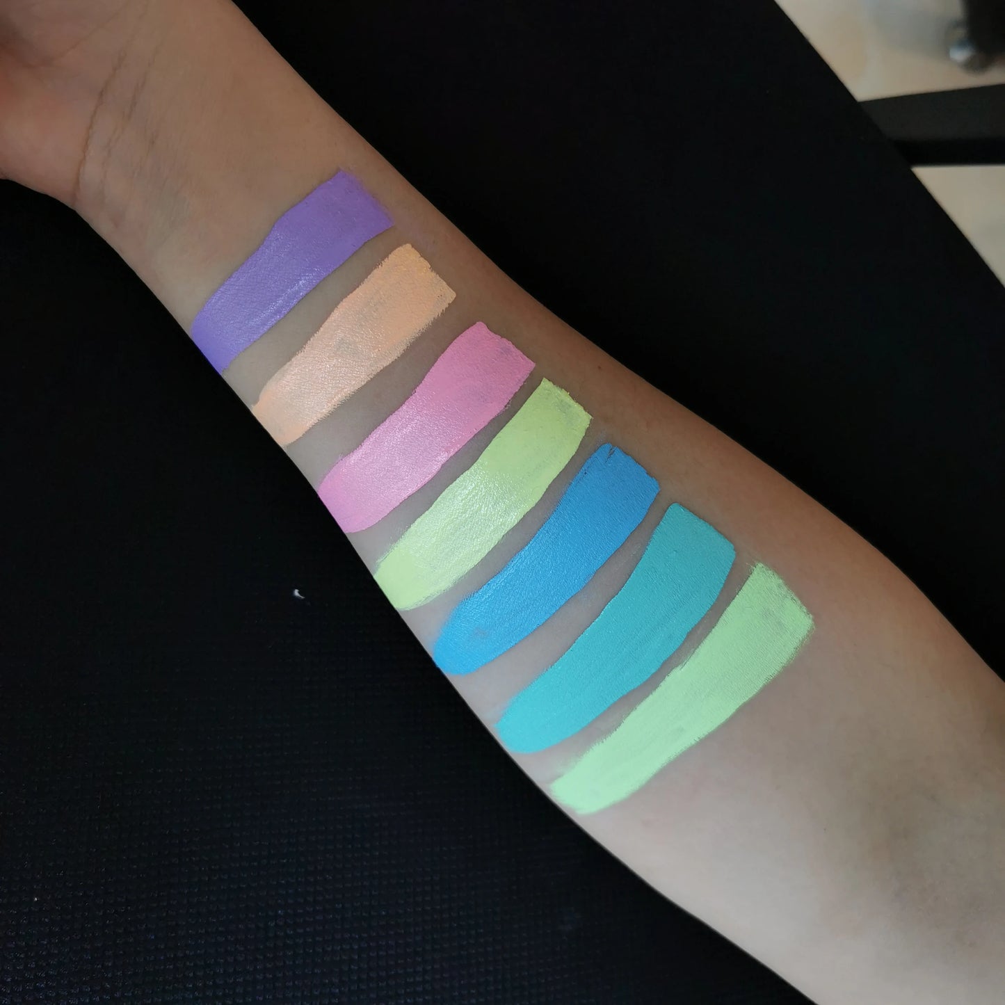 Neon Fluorescent Face Paint