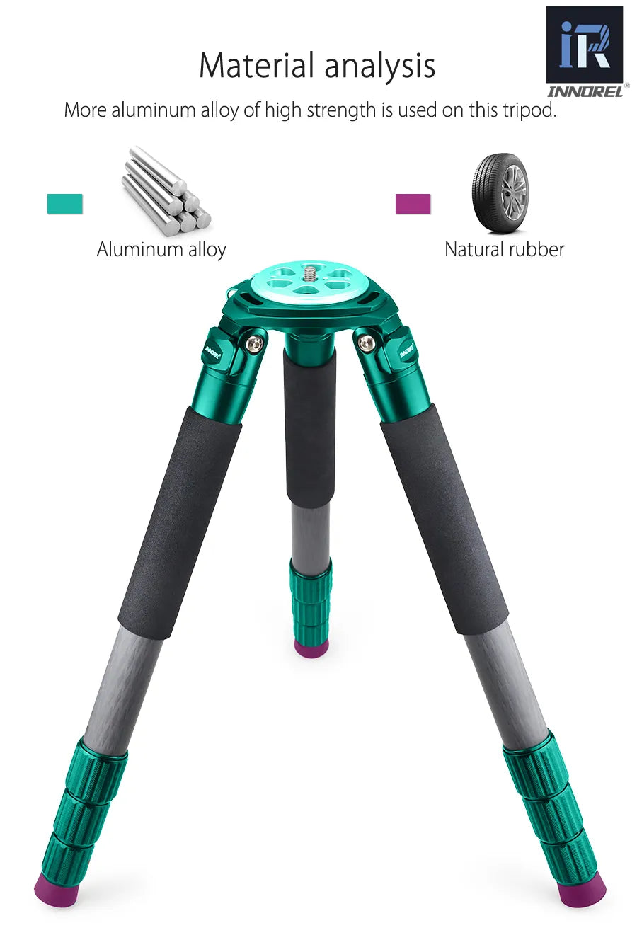 LT364C Luxury 10 Layers Carbon Fiber Tripod for Camera
