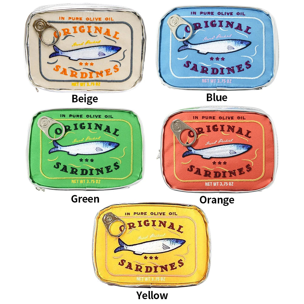 Canned Sardines Travel Bag