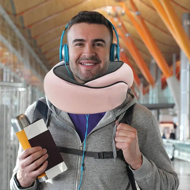 Memory Foam Travel Pillow
