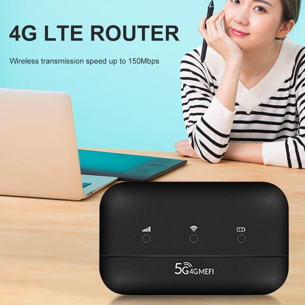 Portable 4G LTE Router