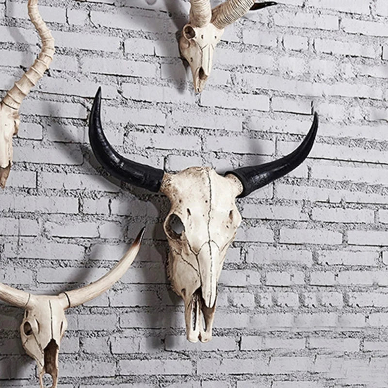 Hanging Skull Art