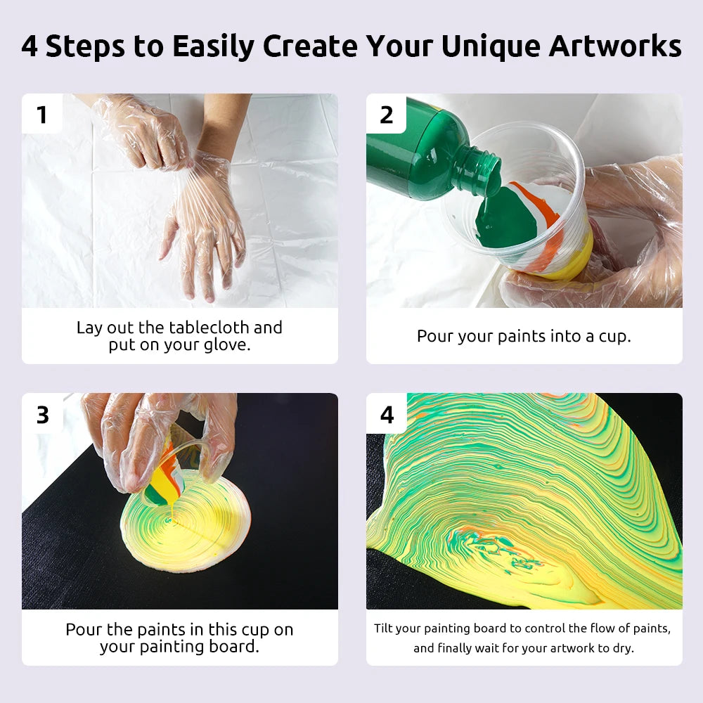 Acrylic Pouring Paint Set