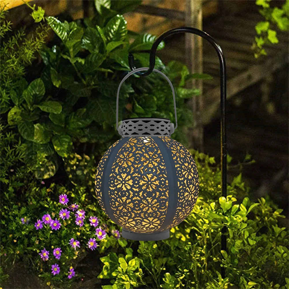 Hollow Iron Art Lantern