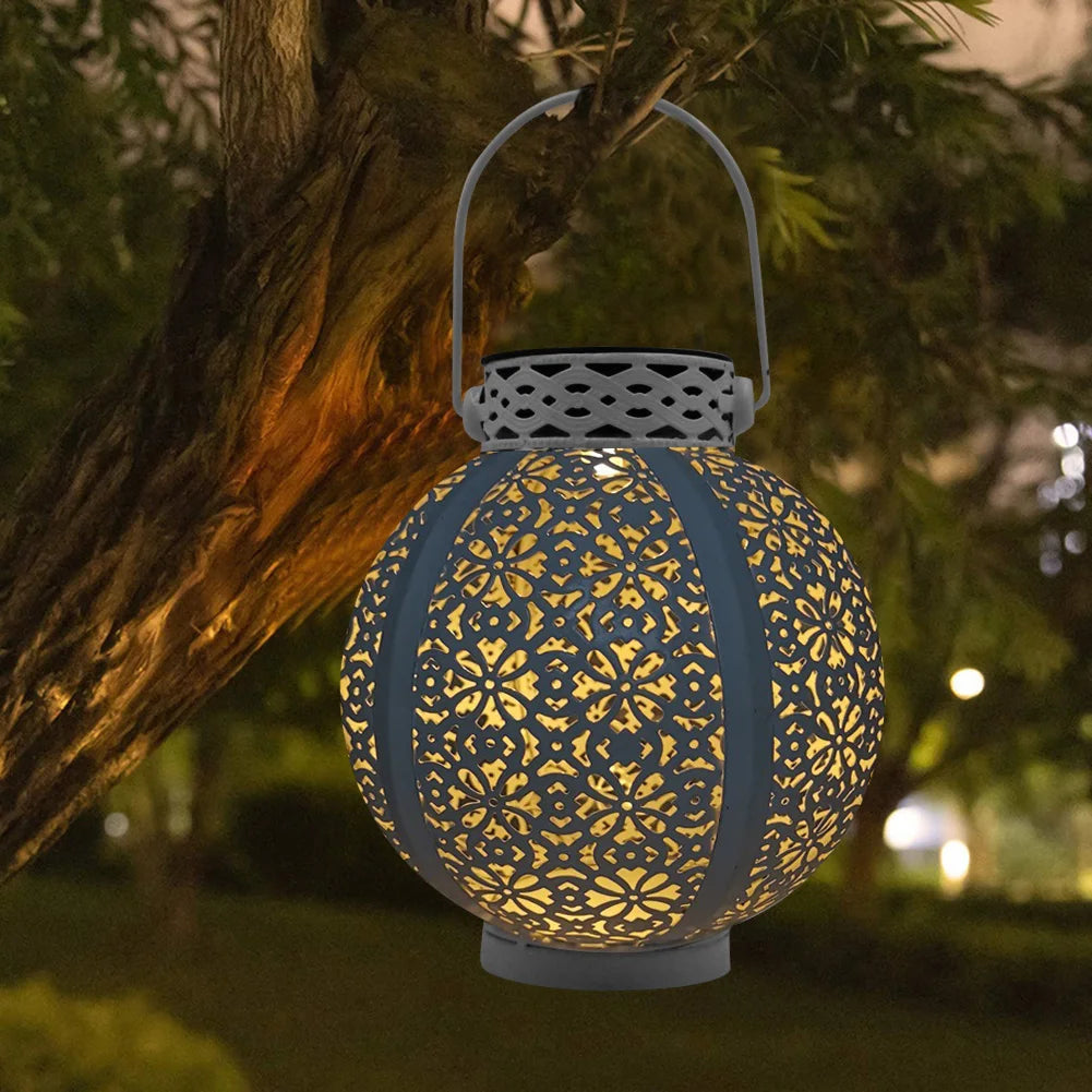 Hollow Iron Art Lantern