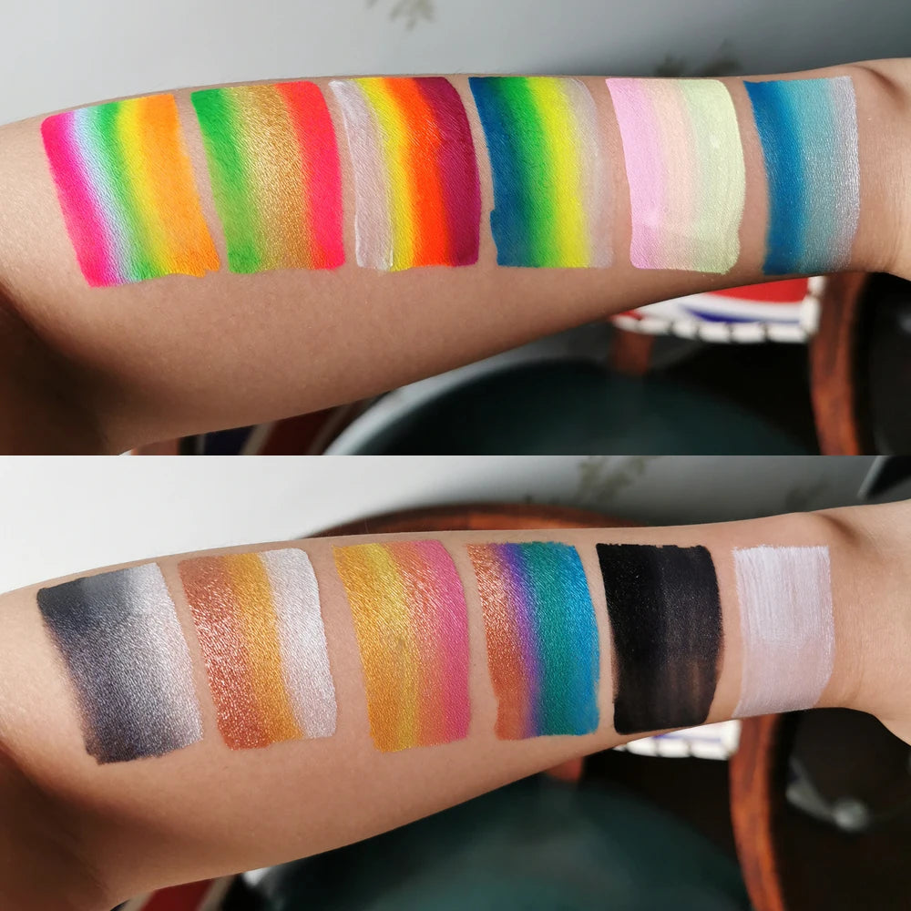 Rainbow Face Paint