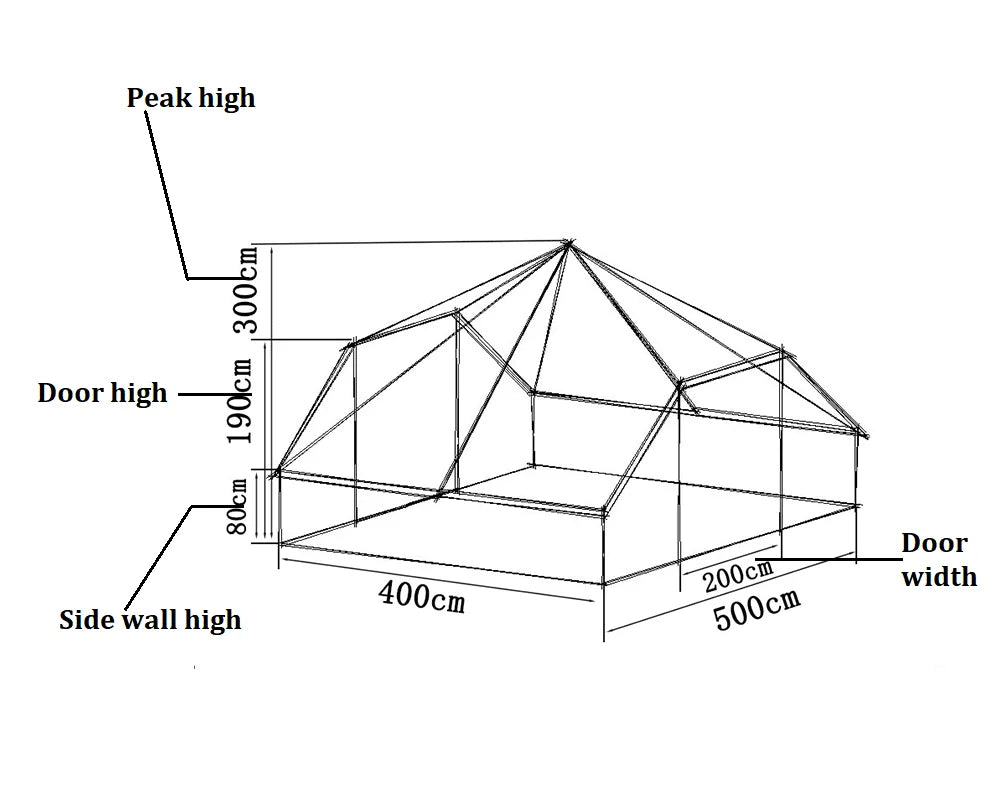 Outdoor Safari Bell Tent