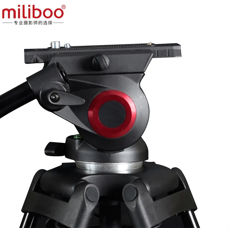 Aluminum Heavy Duty Fluid Head Camera Tripod