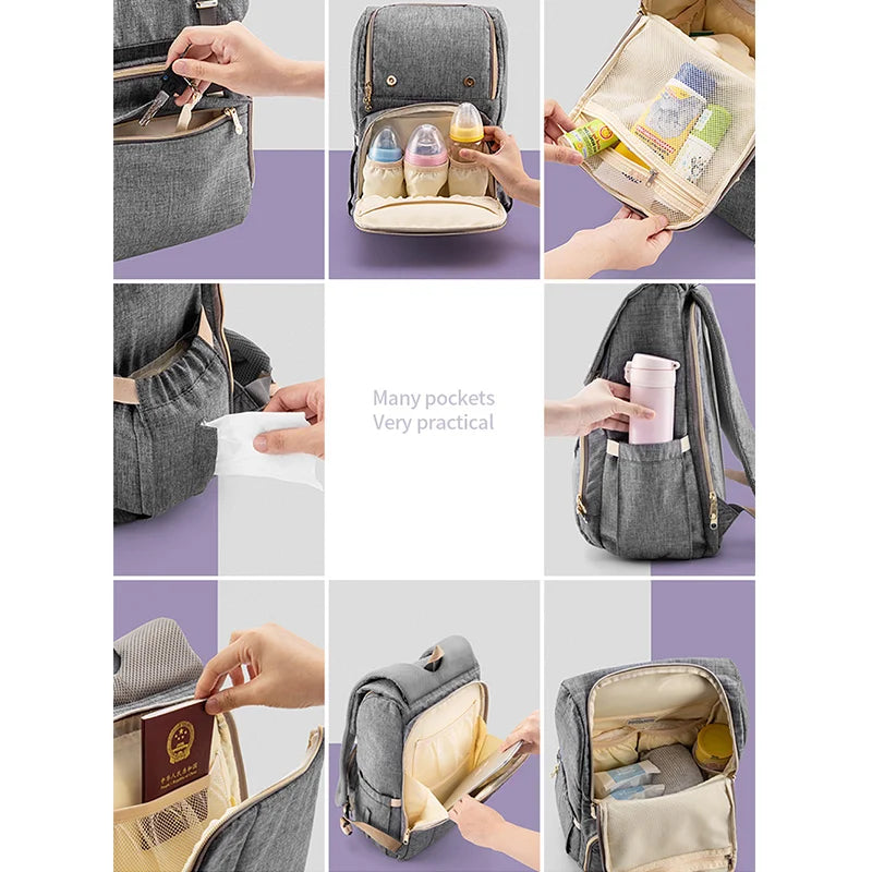 Large Capacity Diaper Bag