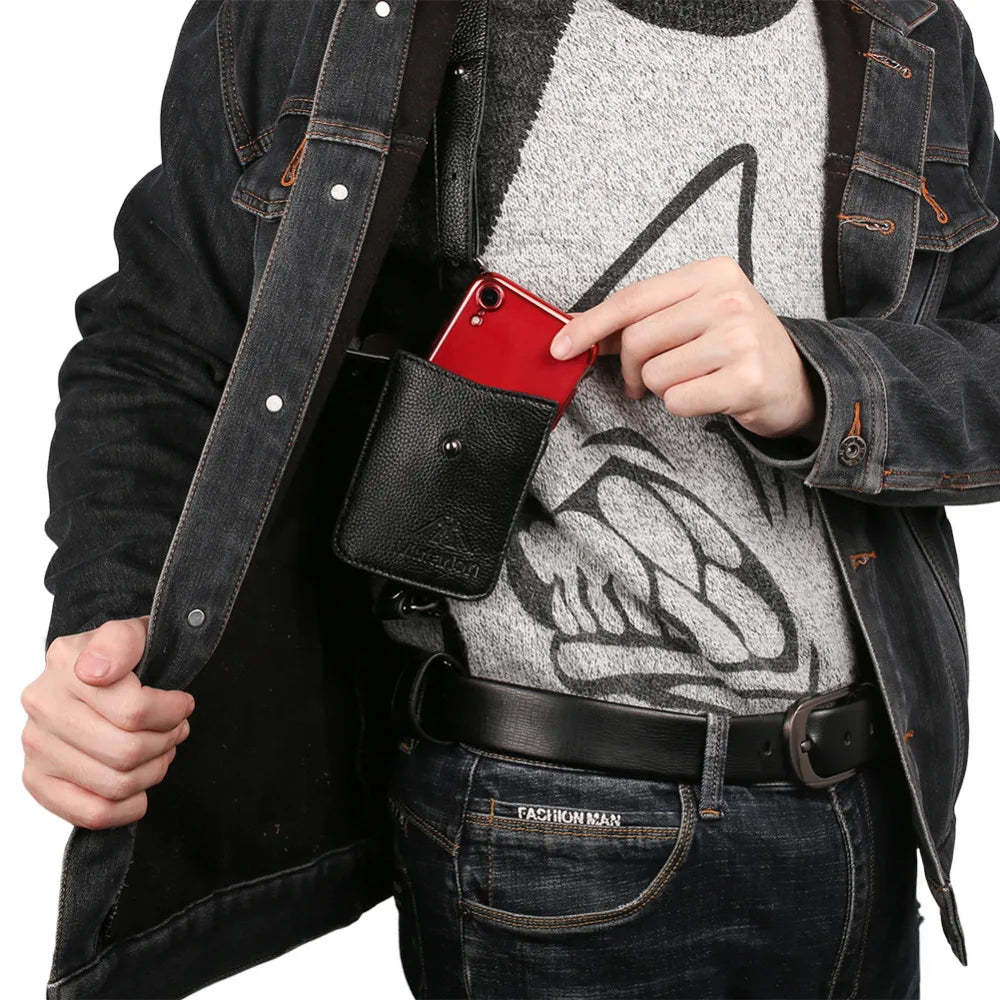 Leather Anti-Theft Underarm Holster