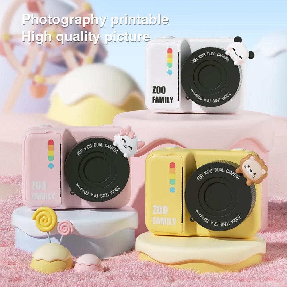 Instant Print Child Camera 3.0 Inch HD Screen