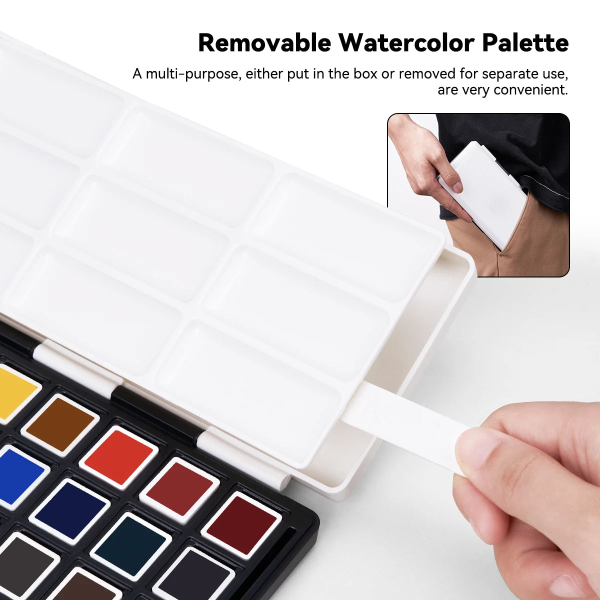 Professional Watercolor Paint Set