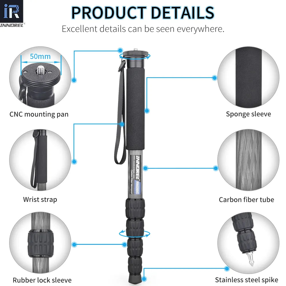 Professional Carbon Fiber Monopod