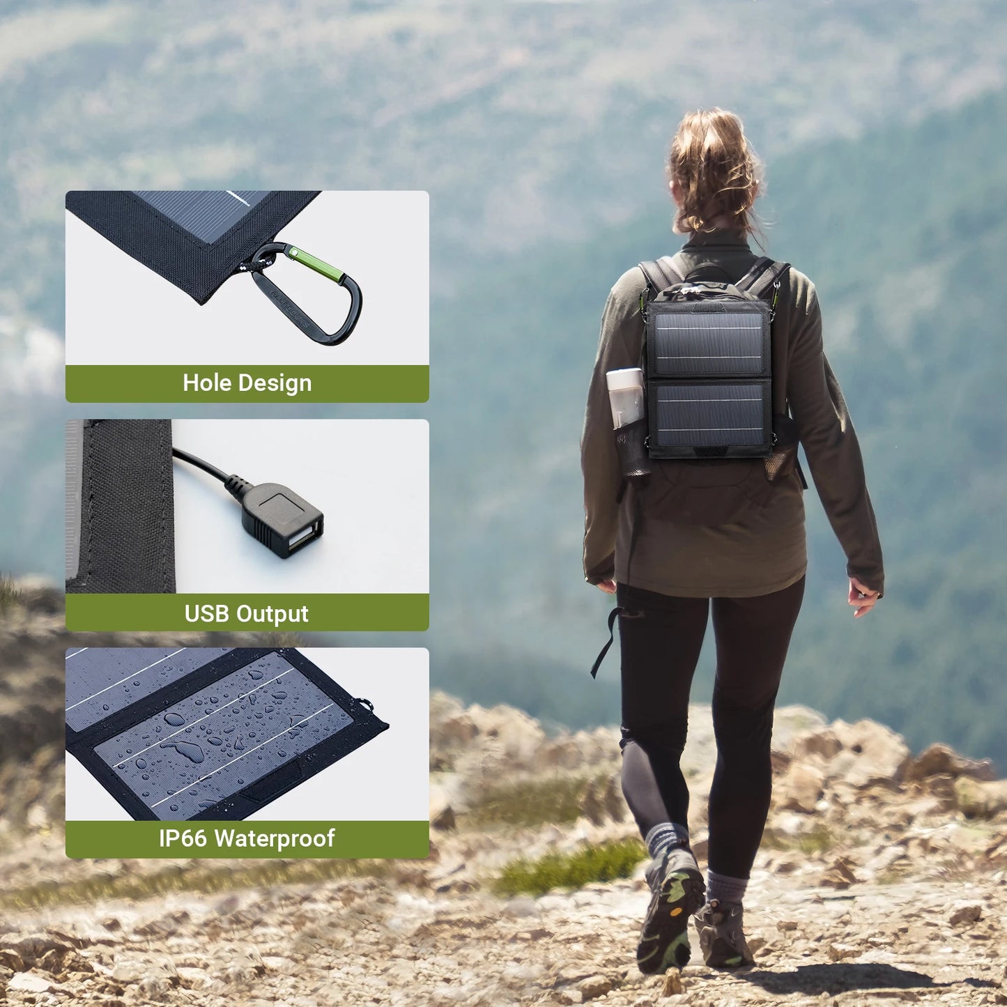 Foldable Waterproof Solar Panel