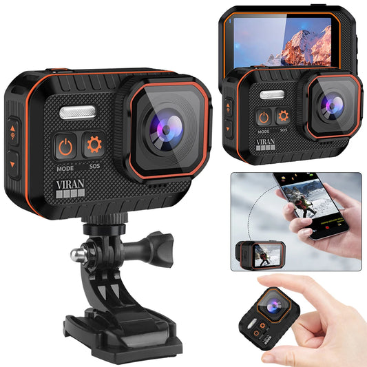 Anti-shake Action Camera With Remote Control