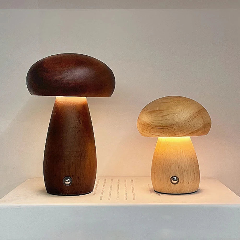 Cute Rechargeable Mushroom Light