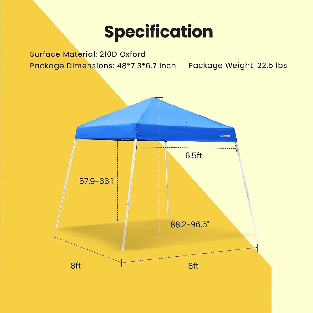 Slant Leg Outdoor Canopy