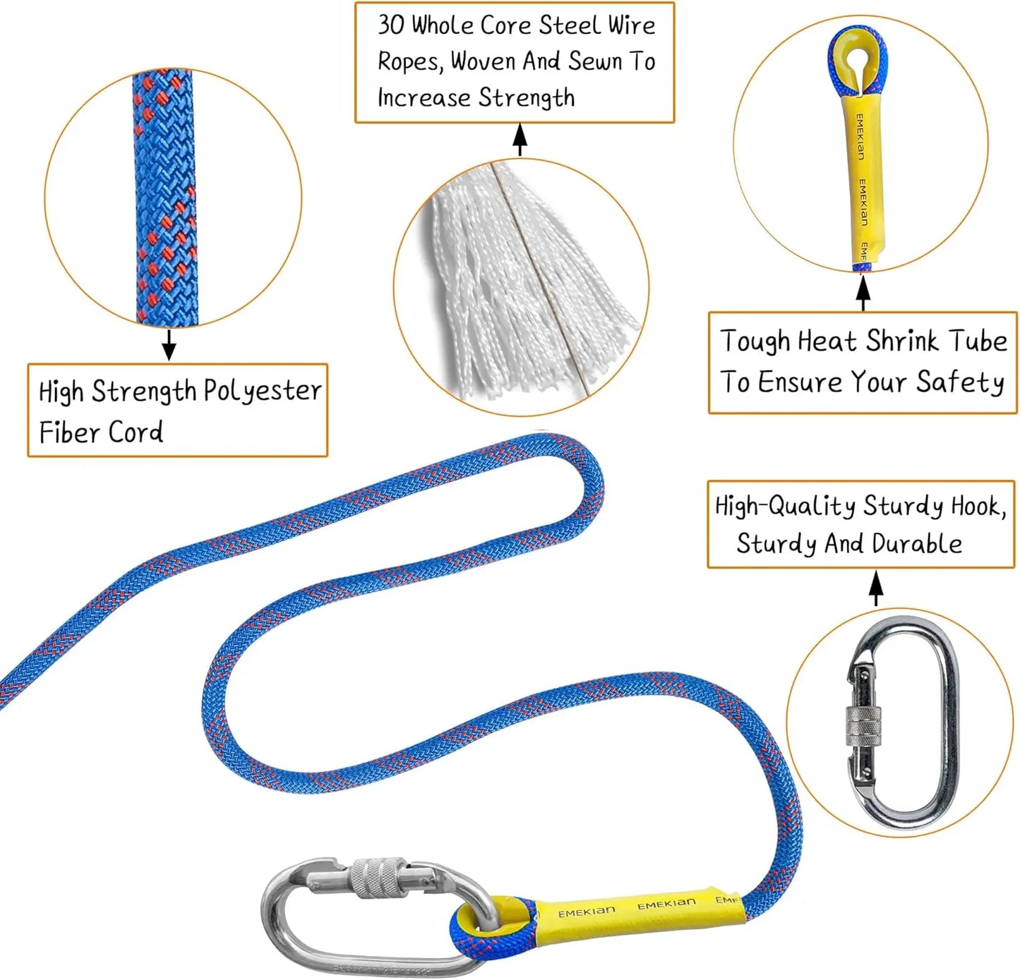 Outdoor Climbing Rope