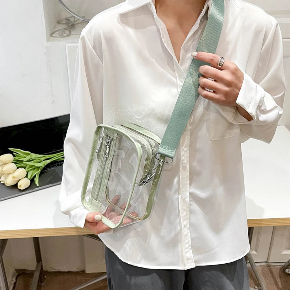 Transparent Ladies Hobo Bag