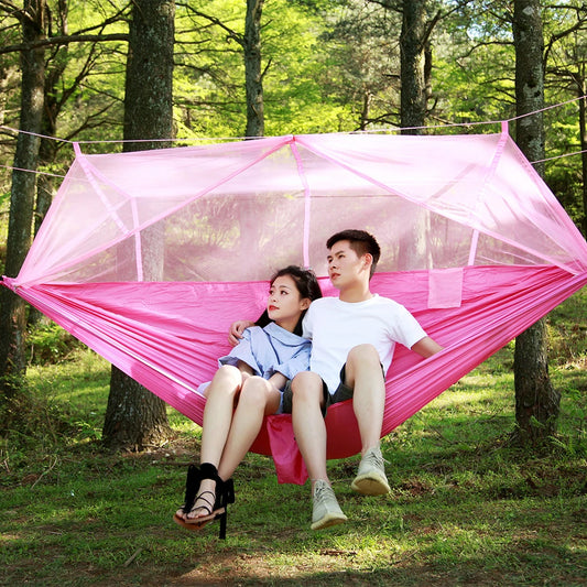 Lightweight Hammock with Mosquito Net