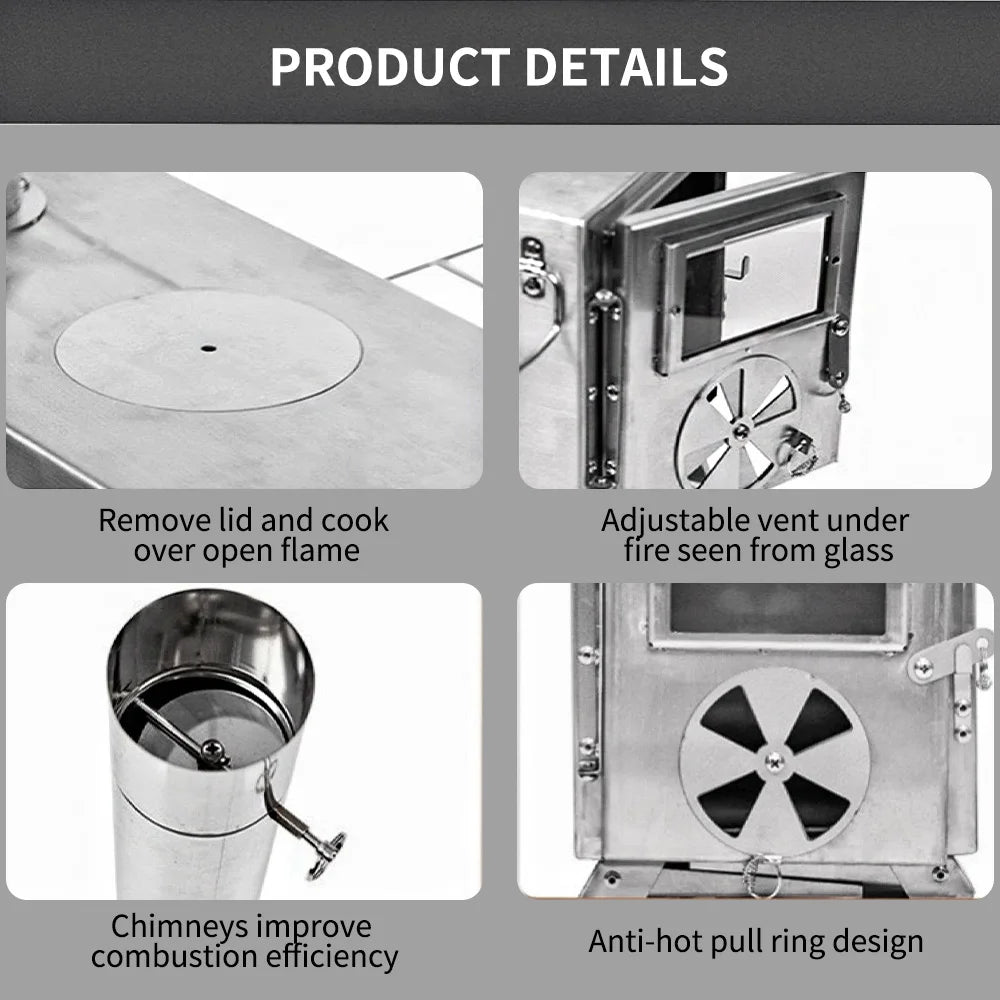 Portable Camping Wood Stove