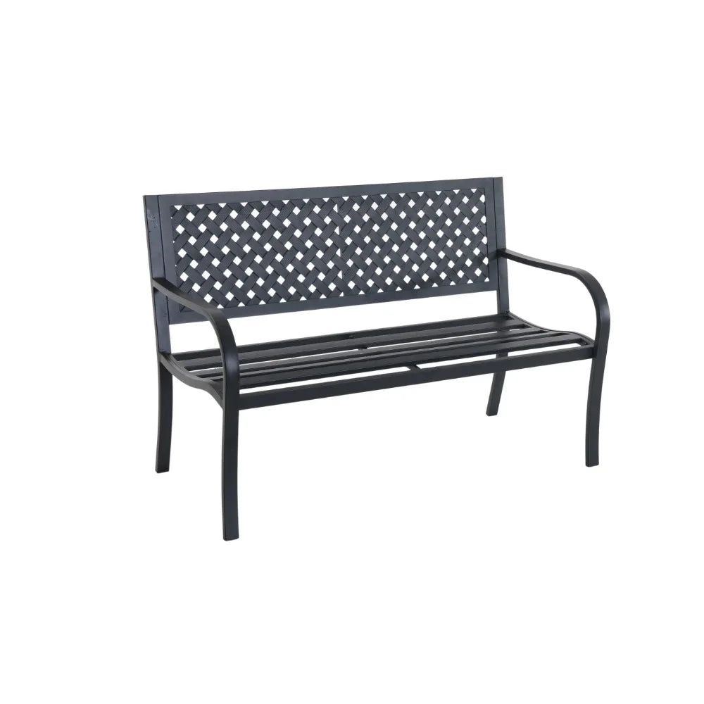 Steel Patio Bench