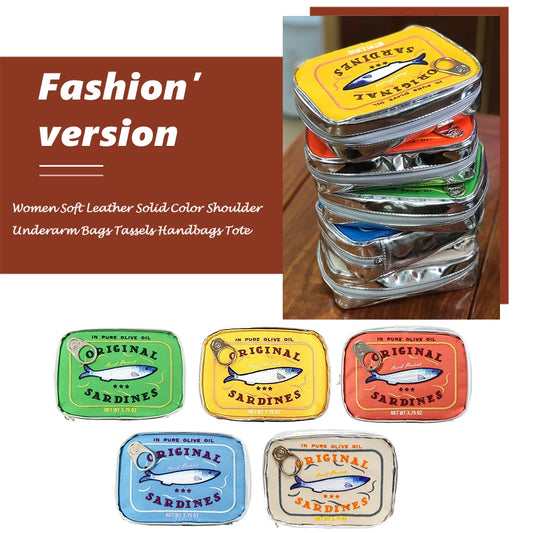 Canned Sardines Travel Bag