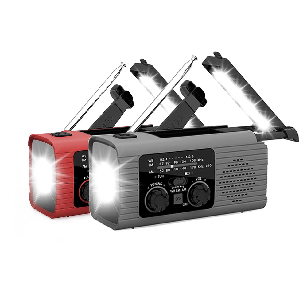 Emergency Solar/Hand Crank Radio