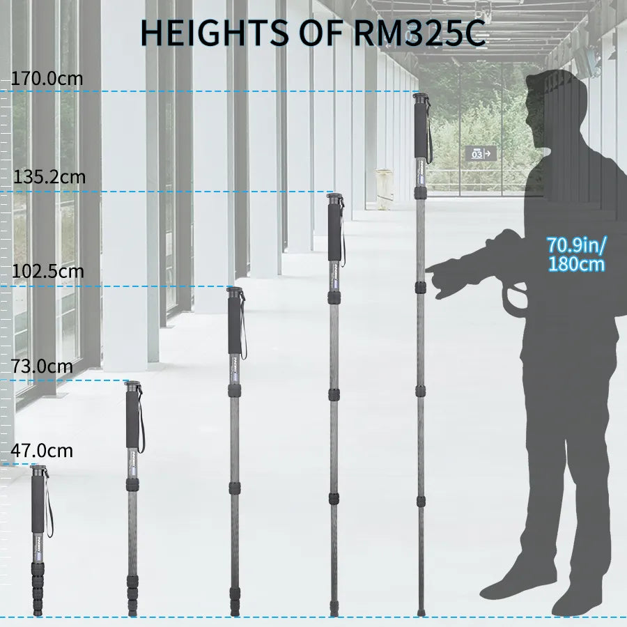 Professional Carbon Fiber Monopod