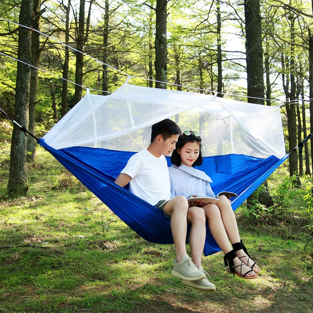 Lightweight Hammock with Mosquito Net