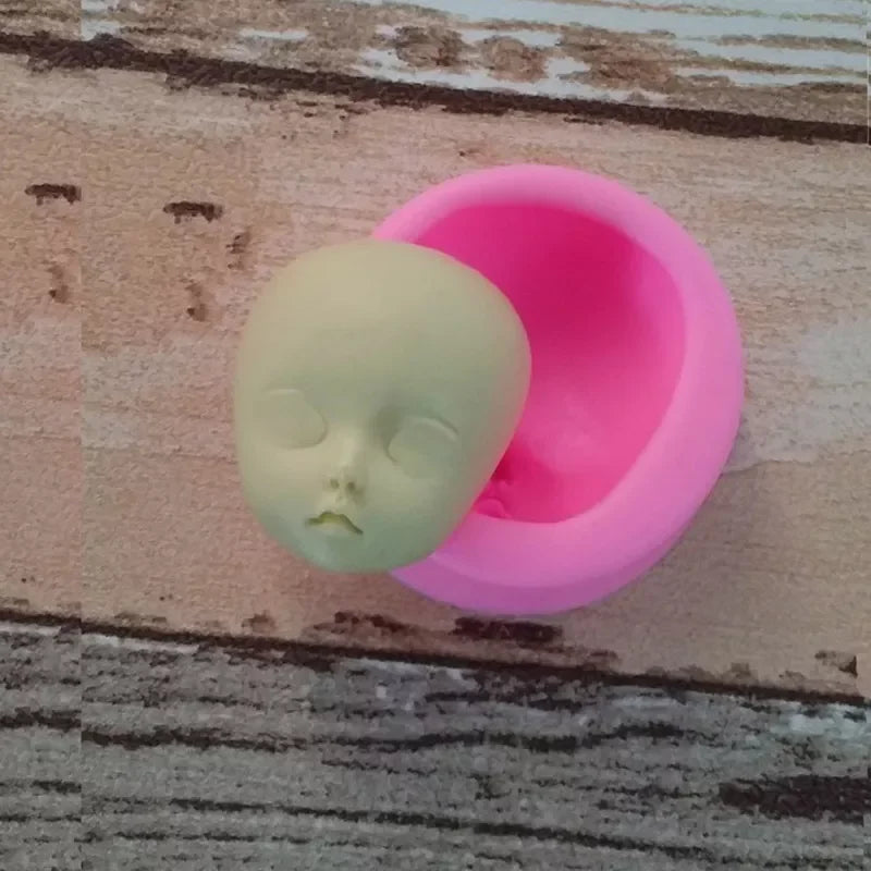 Silicone Baby Face Mold