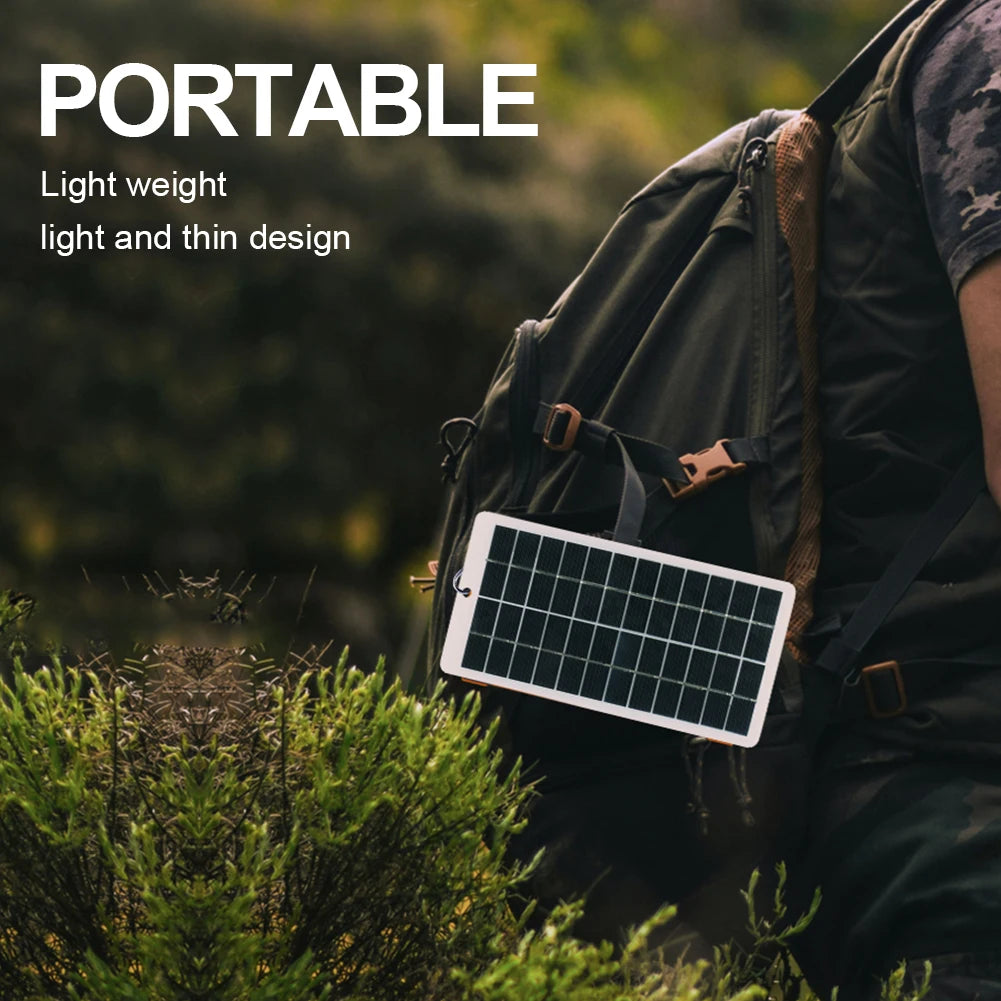 Portable Solar Panel Charger Bank