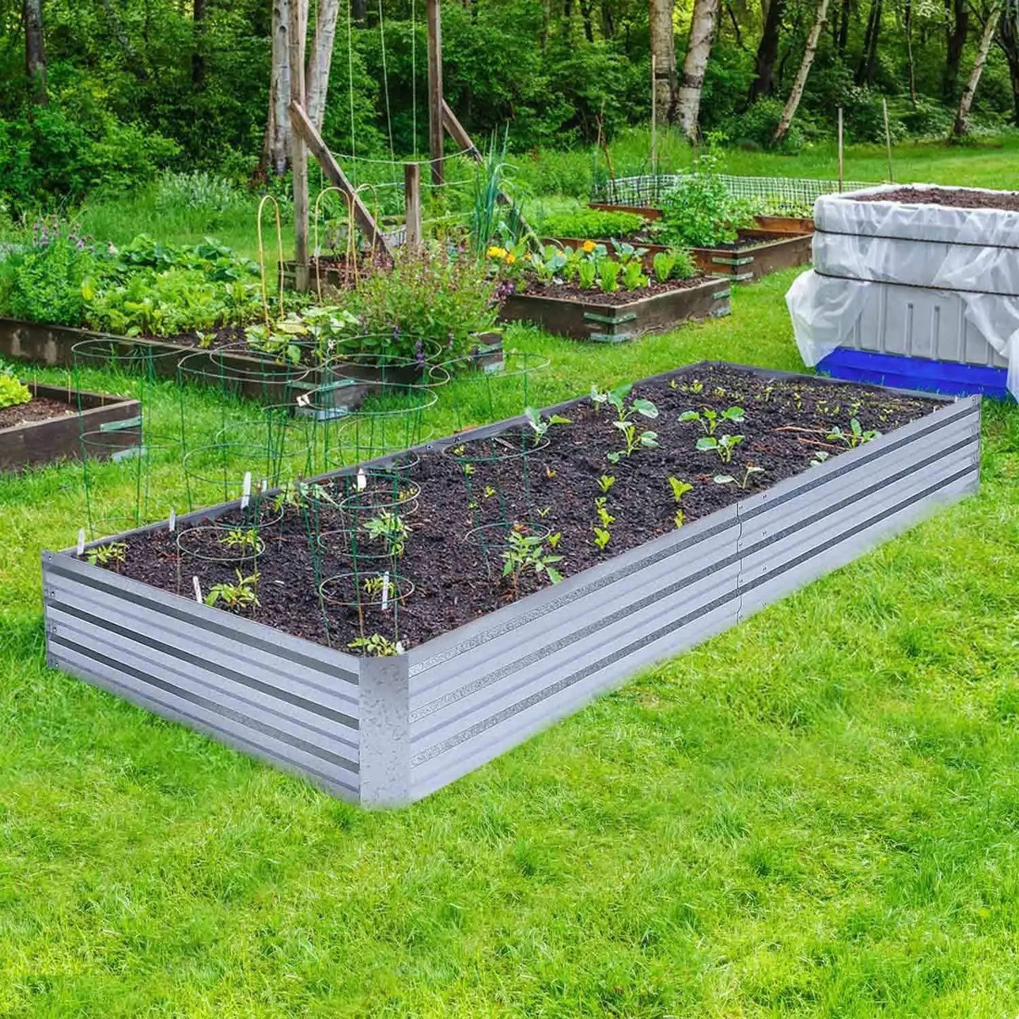 Galvanized Raised Garden Beds