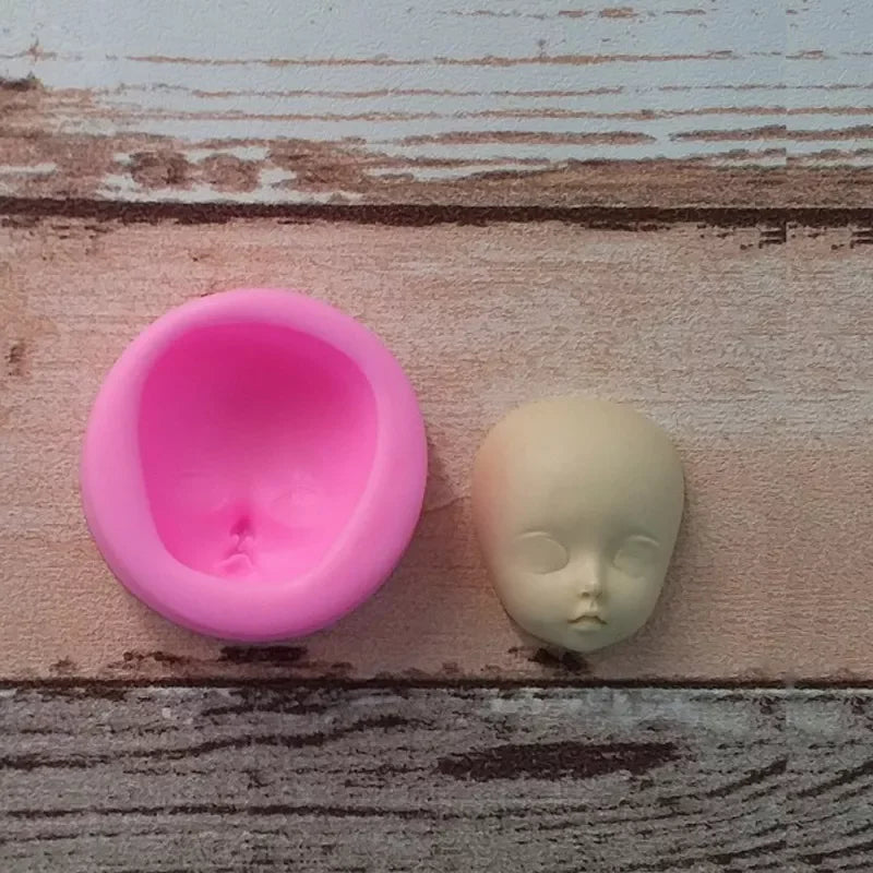 Silicone Baby Face Mold