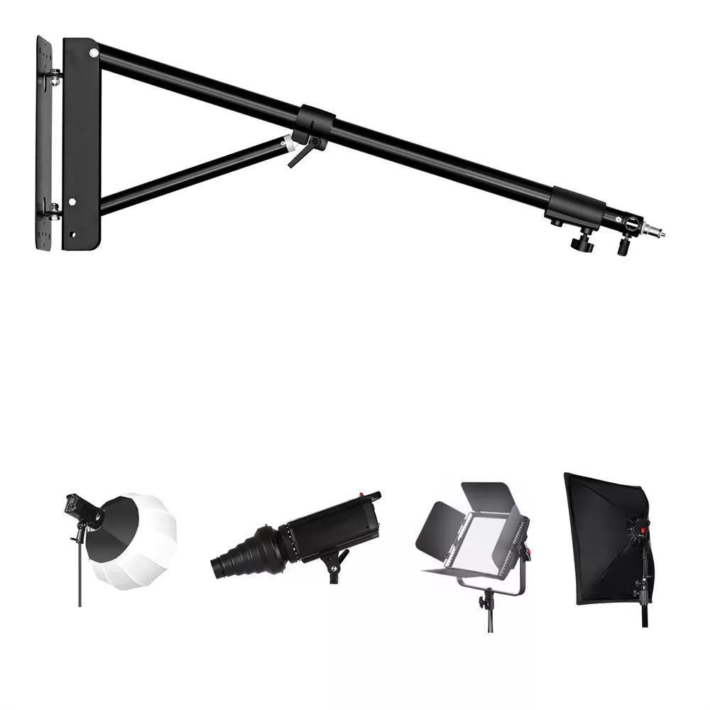 Wall Mount Boom Arm for Photography Lights