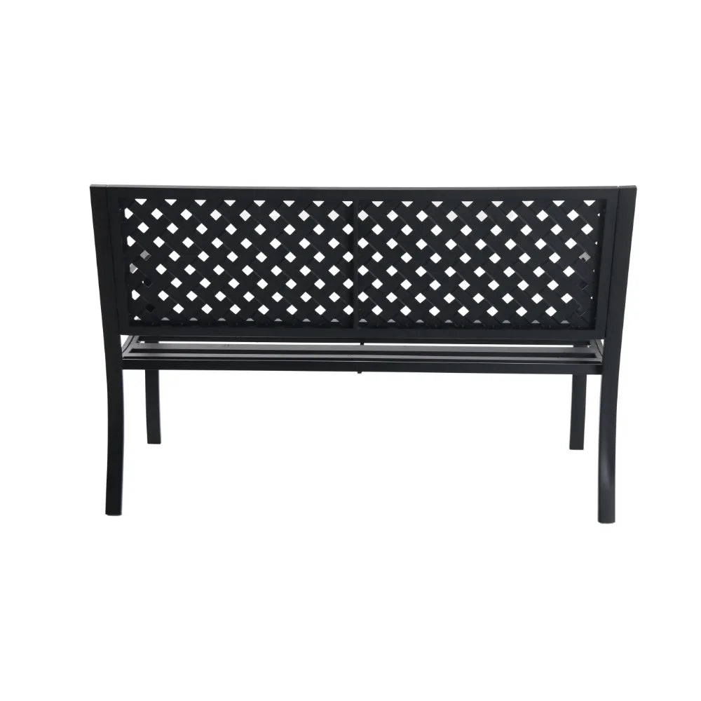 Steel Patio Bench