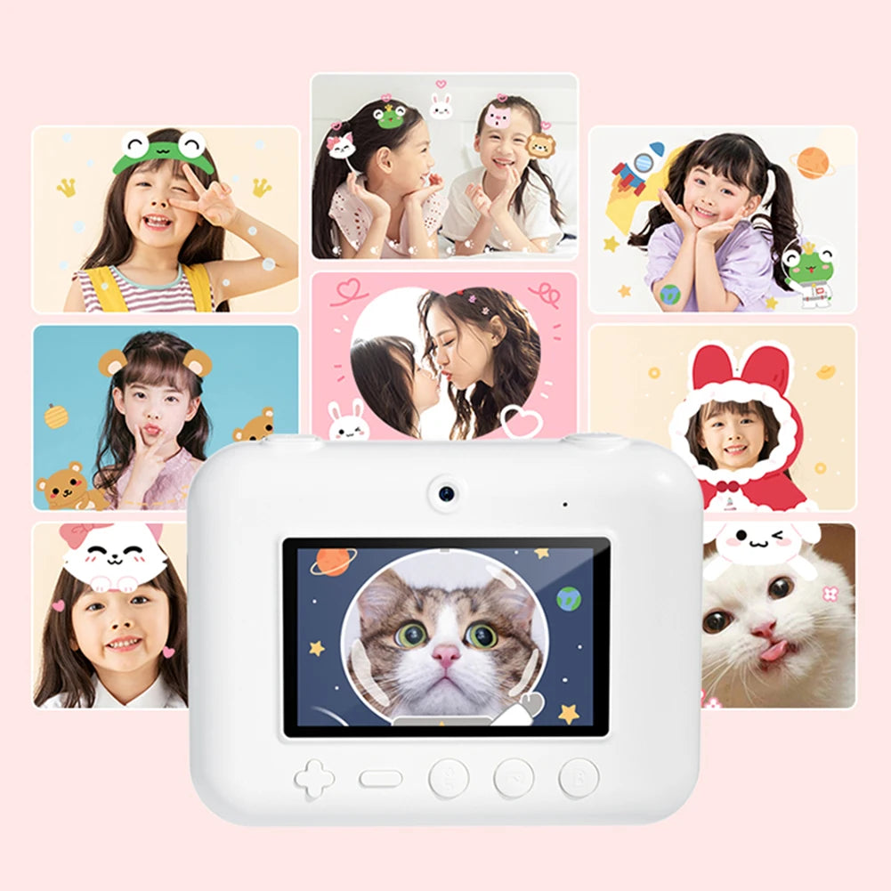 Instant Print Child Camera 3.0 Inch HD Screen