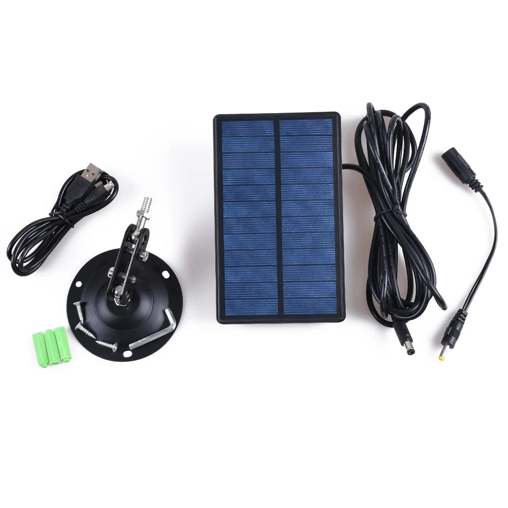 Outdoor Hunting Camera Solar Panel Charger