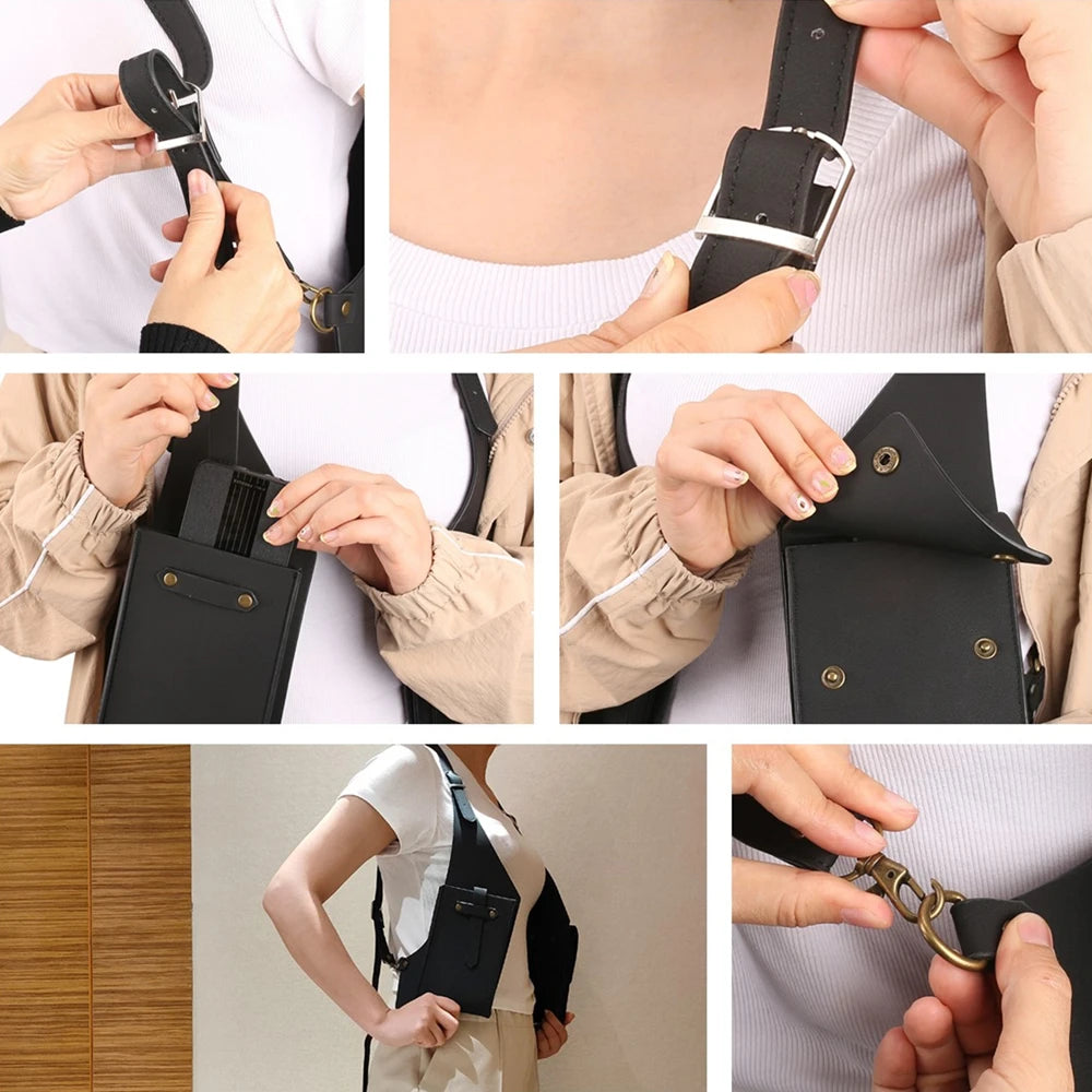 Leather Anti-Theft Underarm Holster