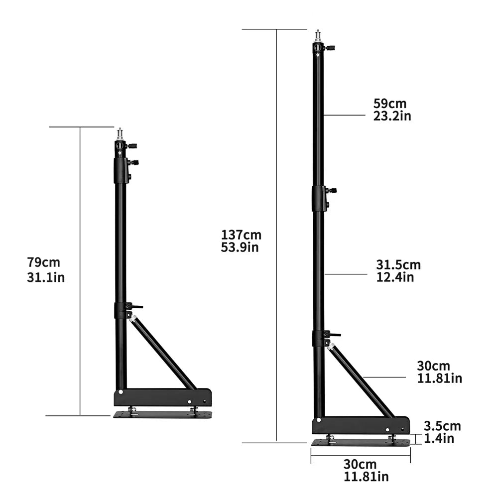 Wall Mount Boom Arm for Photography Lights