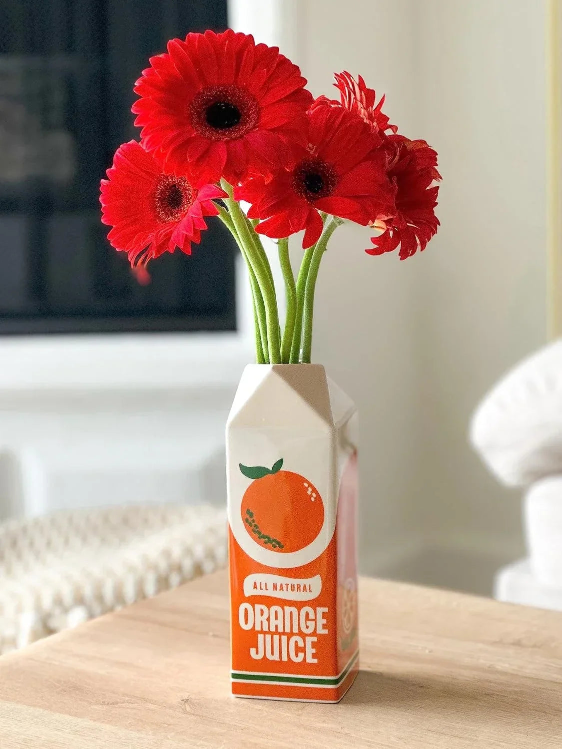 Vintage Inspired Juice Ceramic Vase