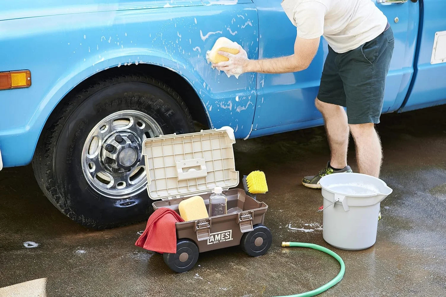 Lawn & Garden Storage Cart