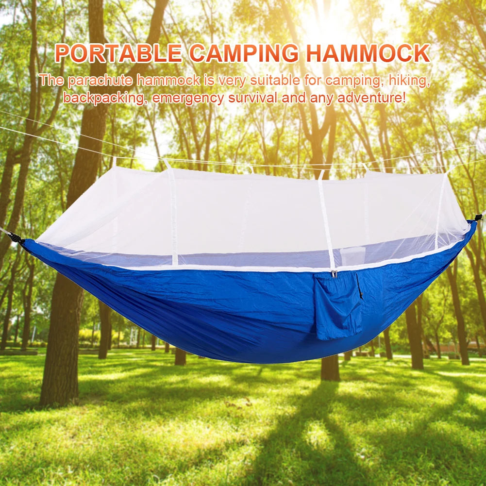 Lightweight Hammock with Mosquito Net