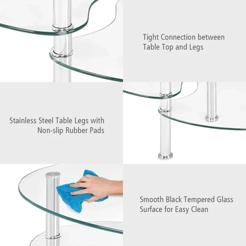 Tempered Glass Coffee Table