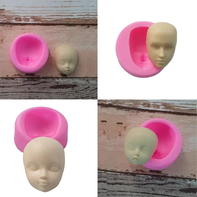 Silicone Baby Face Mold