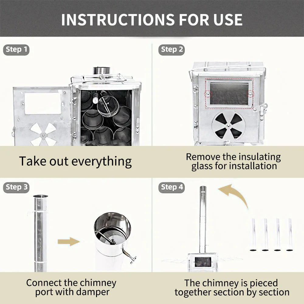 Portable Camping Wood Stove