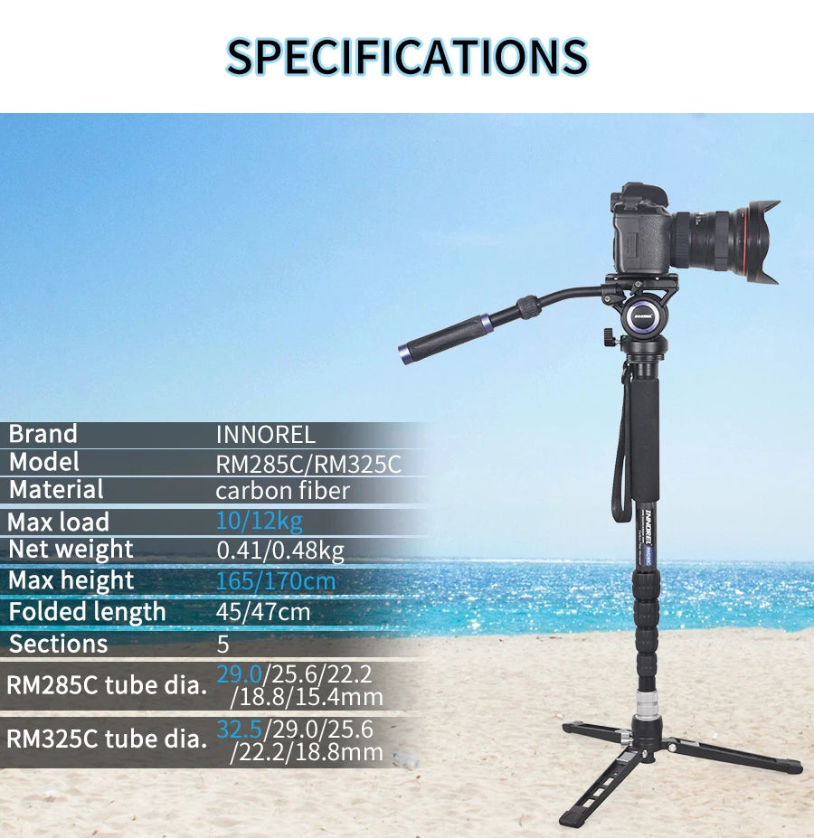 Professional Carbon Fiber Monopod