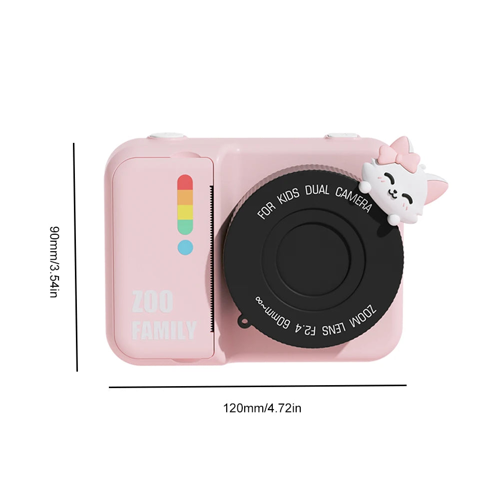 Instant Print Child Camera 3.0 Inch HD Screen